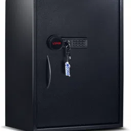 95.4 Ltrs Digital Locker for Cash, Jewellery and Documents | Black Safe Locker-11
