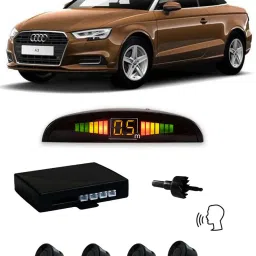 YB2 Black Car Reverse Parking Sensor with LED Display 4 Sensor Y2 Parking Sensor-image-8