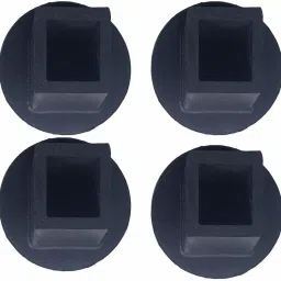 EKTA® Vacuum Rubber Pad for Square cross 1 inch Pipe Baby Swing Cradle{set of 4}-27
