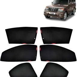 Side Window, Rear Window Sun Shade For Mahindra Bolero-8