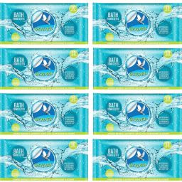 Aqua Bath Wipes| Body Cleansing Wipes | Aloe Vera & Vitamins | Cleanse & Protect-image-82