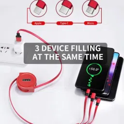 ankit enterpriseee 3-in-1 Cable 1 m adec22 image 3