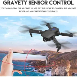 swa E8 WiFi Camera Remote Control Quadcopter 360 Flip Stunt Drone 2 Batteries1 Drone image 2