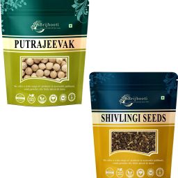 Putrajeevak beej and Shivlingi beej combo 100 Gr Each Putra jivak -Jiya Pota Seed-image-55