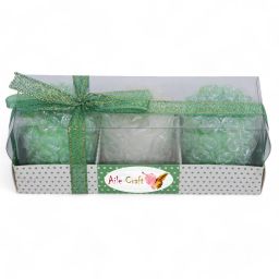 Rose Shaped Candles, 3 Pieces Decorative Candles For Diwali Candle-image-73
