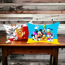 GTX Baby Pillow With Cover Super Soft Fabric 1 Year To 5 Year Kids Pillow Microfibre Toons & Characters Baby Pillow Pack of 2-picture-15