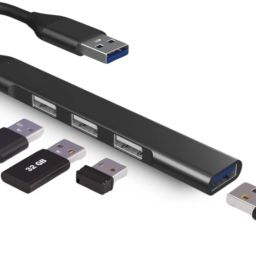 WEROX 4 USB Hub (4-in-1), Multiport Adapter with Dual Convertible 4 USB Hub (4-in-1), Multiport Adapter with Dual Convertible USB Hub-image-53