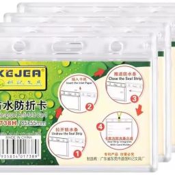 Transparent ID Card Holder/Badge Crystal Clear, Lockable Features 1 Card Holder-image-40