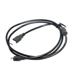 Cable For Arduino Nano USB A to MINI B (Nickel Plated Connector)-1.2 M image 2