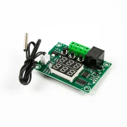 XH-W1219 12V Digital Red+Green Display Temperature Controller Module W/ NTC Waterproof Temperature Sensor-1