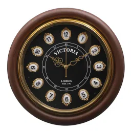 pristine interiors 16" Black Dile Victoria Wall Clock-picture-11