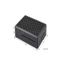 Aluminum Grid Grooved Case for Raspberry Pi 4 image 3