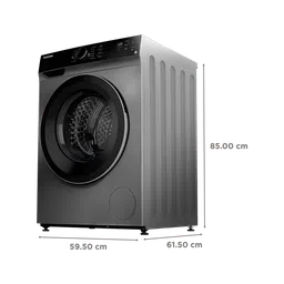 TOSHIBA 9 kg 5 Star Fully Automatic Front Load Washing Machine (TW-BJ100M4-IND(SK), In-Built Heater, Silver) image 3
