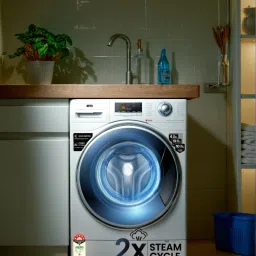 ifb 9 kg 5 Star AI Powered,� with 2X Power Steam Fully Automatic Front Load with In-built Heater Silver image 3