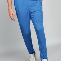 adidas Men Solid Blue Track Pants-picture-5