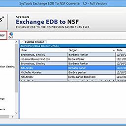 SysTools Exchange EDB to NSF (Email Delivery-No CD) image 5