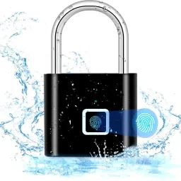 Dwiza Enterprise Keyless Rechargeable Fingerprint Padlock Rechargeable Keyless Anti-theft Security Smart Door Lock-40