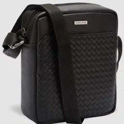 Men Black Messenger Bag-image-19
