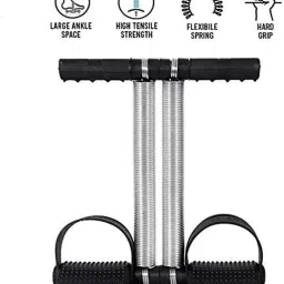 snowpearl Double Spring Waist Trimmer for Fat Burning & Weight loss Exercises(Multicolor) Ab Exerciser image 2