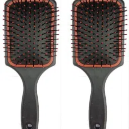 Paddle Hair Brush Round Roller Spike Hair Brush Straightener For Women-image-8