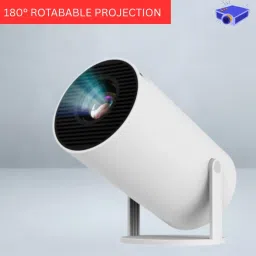 Frony Mini HD Projector for Home 4KSupport With Built-in App Netflix/Prime/YouTubeQ253 (4500 lm / 1 Speaker / Wireless / Remote Controller) Portable Projector-picture-11