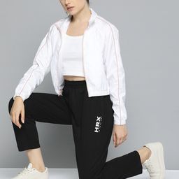 hrx by hrithik roshan Women Solid Black Track Pants-picture-18