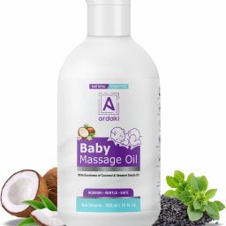 Baby Massage Oil with Coconut Oil Sesame Vitamin E-image-96