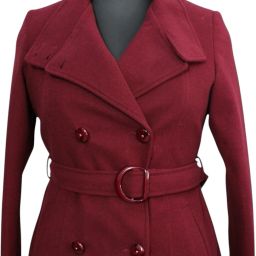 WOOLEN Solid Coat For Women-image-43