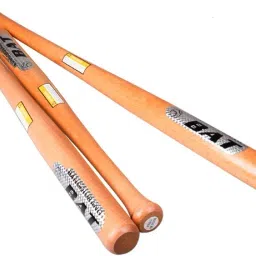 7*star (Heavy Duty)Natural Wood Baseball Bat unisex baseball {latestbrown.} Willow BaseballBat For 15+ Yrs-image-74
