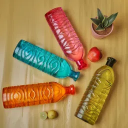 ostro Wide Lid 2 Litre Pet Water Bottle,2000ml Each (Set Of 2) 2000 ml Bottle image 2