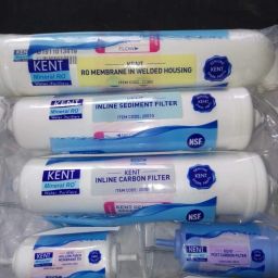 KENT RO SERVICE Kit Original MEMBRANE,CARBON,SEDIMENT,UF,HF,FULL KIT TY91 Solid Filter Cartridge-16