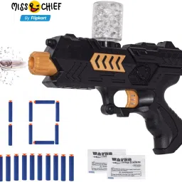 2 in 1 Force Blaster Toy Gun with Jelly Shots with 10 Soft Foam Dart Bullets Guns & Darts-picture-45