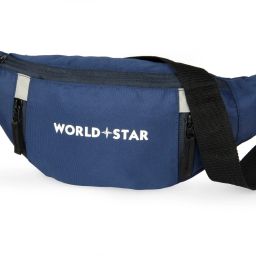 Worldstar Men or Women Handy Hiking Zip Pouch Document Money Phone Belt Sport Bag (navy) Waist Bag Elegant Style Travel Pouch with Adjustable Strap belt bag Strap-image-41