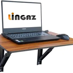 Foldable Table with Study Table/Home Office Wall Mounted Space Saving Desk Wood Portable Laptop Table-20