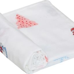 Cartoon Crib Swaddling Baby Blanket forAC Room-image-60