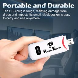 PunnkFunnk 4GLTE 4G USB MODEM with WI-FI HOTSPOT DONGLE - Support All SIM Data Card Data Card image 3