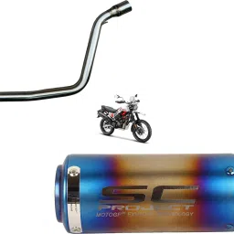 1 BIKE EXHAUST, 1 Xpulse BEND PIPE Combo-image-19