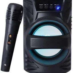 RECTITUDE Movable WS 04 Speaker with Mic USB Support, SD Card Slot, AUX Input, Wireless 5 W Bluetooth Speaker-25