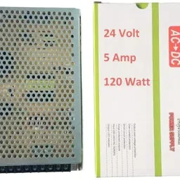 BALRAMA 24 Volt 5 Amp Metal Body Power Supply AC to DC Adapter Transformer 24v 5a 120w 120 Watts PSU-picture-21