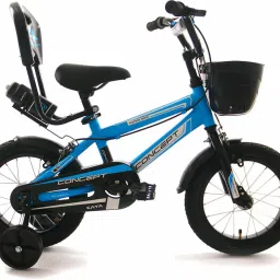Concept 14" Cool Sky Blue Caliper Brakes, Lightweight Kids Bikes 14 T (inch) BMX Cycle-image-55