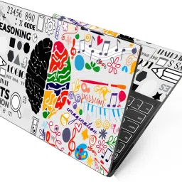 FineArts Full Panel Premium Laptop Skin Sticker Vinyl Decal- Brain Reasoning 14.1 Self Adhesive Vinyl Laptop Decal 14.1-image-97