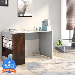 Augustine Dual Tone Engineered Wood Study Table-28