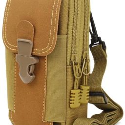 Venzina 6.5 Inch Waterproof Canvas Belt Pouch for Men Versatile Phone Holster Fanny Pack Waist Pouch-image-39