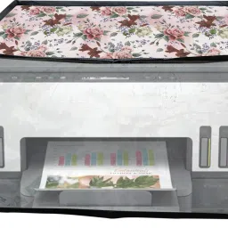 ATP Printer Cover For HP Smart Tank 720 All in One Printer (Pink Rose Print) Printer Cover-12
