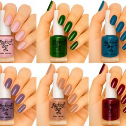 InstaLike Long Lasting HD Shine Pastel Nail Enamel For Women and Girl AB29 Multicolor-image-75