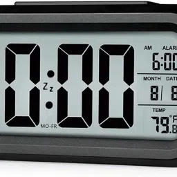 Digital Black Clock-18