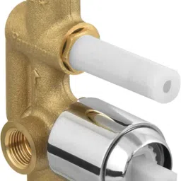 parryware Uno concealed Diverter Body with Concealed Upper Part set of 3 pic 384 Uno Diverter with upper trim | Hot and Cold water Mixer | Complete set Diverter Faucet image 3