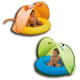 Inflatable (IND*40) children's pool For play Tent97x97x107 cm,(Multicolor) Inflatable Swimming Pool-16
