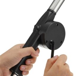 BBQ AIR FAN Air Blower Barbecue Fire Bellows Flint Fire Starter-picture-44