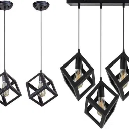 Aluminium Hanging Pendant Ceiling Lamp Light For Home,Restaurant,Hotels,Cafe Decoration (Bulb Not Included) Pendants Ceiling Lamp-16